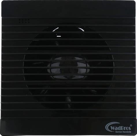 WADBROS N-6 25-Watts Window or Glass Exhaust Fan (Black) 6 Inch ...