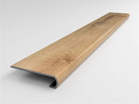 Luxury Vinyl Treads: Lifeproof Vinyl Plank Stair Nosing