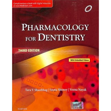 Pharmacology For Dentistry 3rd Edition by Tara V Shanbhag