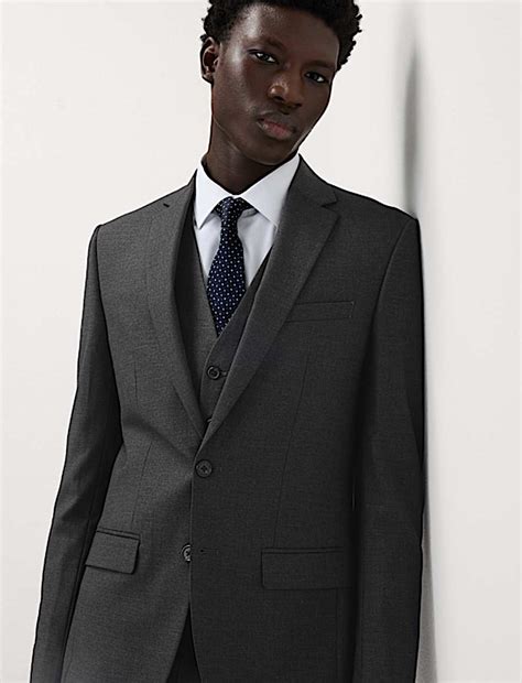 Buy Slim Fit Stretch Suit Jacket at Marks & Spencer