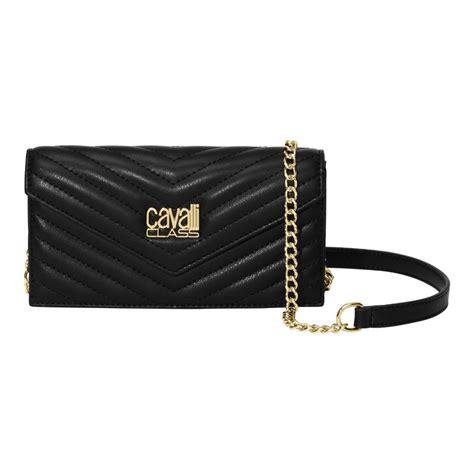 Buy Cavalli Class Women Black Synthetic Valeria Cross Body Sling Bag Online