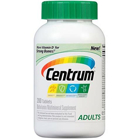 Centrum Adult MultivitaminMultimineral Supplement India | Ubuy