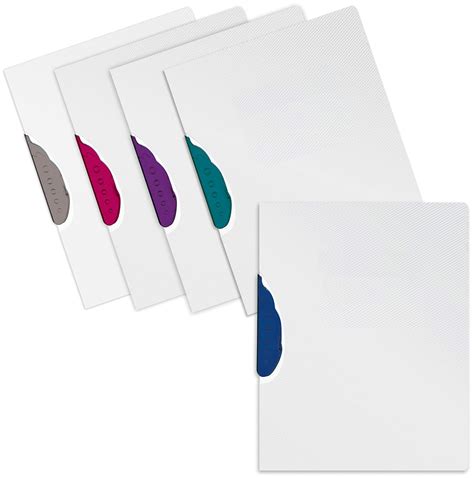 Better Office Products Presentation Folder Report Covers, 24 Count, No ...