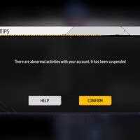 Garena — Id unban request