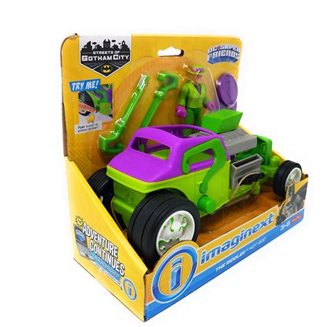 Fisher-Price Imaginext Justice League - The Riddler Hot Rod- Buy Online ...