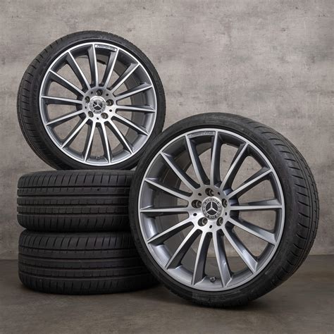 AMG Mercedes Benz CLS C257 summer wheels 20 inch rims tires aluminum