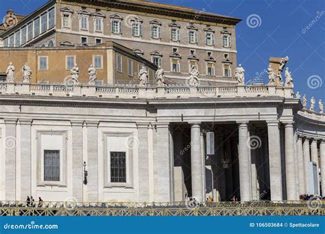 View of the Papal Apartment 2 Editorial Stock Image - Image of ...