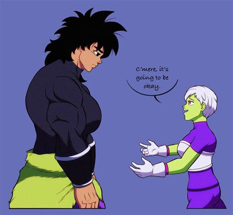 The love of chelai and broly by zizou18 on DeviantArt