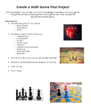 Image result for Create a Math Game Project