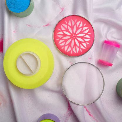 4 in 1 DIY Rangoli Box – The Great Indian Shop