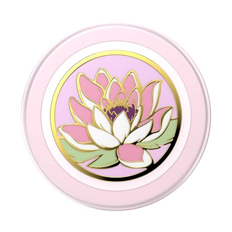 Enamel Water Lily — MagSafe PopGrip | MagSafe PopGrip | PopSockets