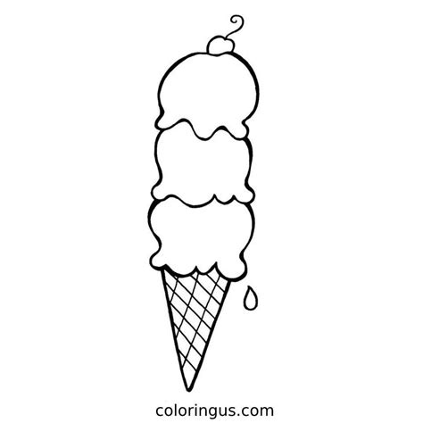 Ice Cream Coloring Pages 的图像结果