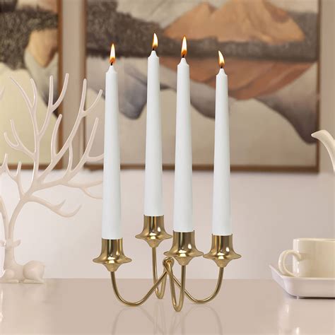 Elegant Steel Tealight Holder for 4 Candles – Metalsmith