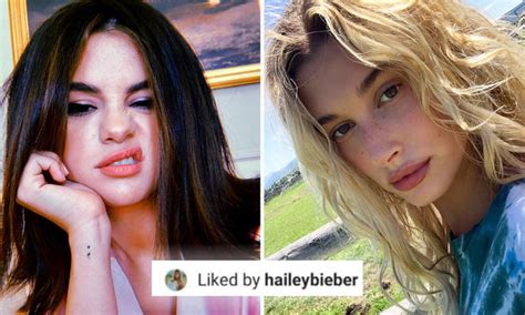 Hailey Bieber Just Liked A Photo Of Selena Gomez On Instagram ...