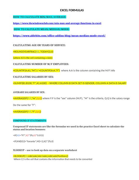 Image result for Basic Function of Excel