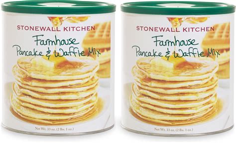 Buy Stonewall Kitchen Farmhouse Pancake & Waffle Mix 2 Pack 33 oz ...