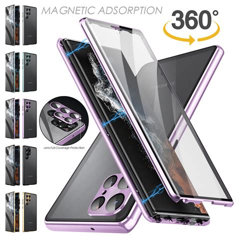 Buy For Samsung S23 Ultra S23 Plus S23 Glass Screen 360° Full Protect ...