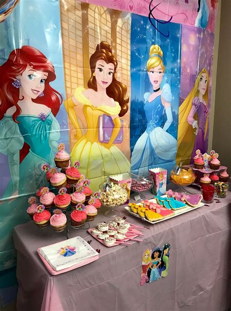 Disney princess birthday party theme | Disney princess theme birthday ...