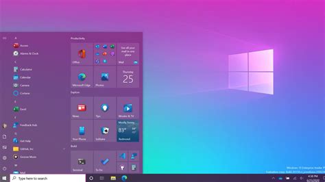 Image result for Windows 10 OS Start Menu