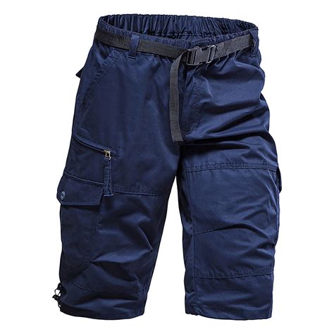 Big & Tall Capris Cargo Pants for Men Cotton M-5X Plus Size Baggy ...