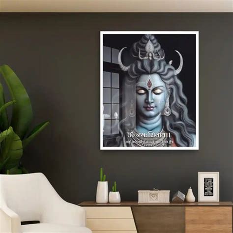 Lord Shiva Acrylic Wall Art – ClassyArtZ.com