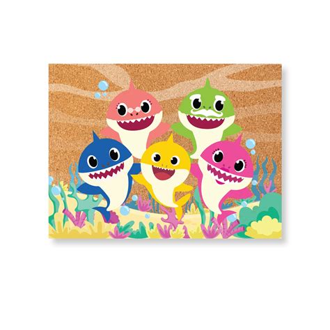 Shop Baby Shark Pinboard | Kids' Underwater Fun – Pinch of Pretty