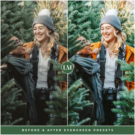 Christmas Presets — Rich Greens, Clean Color, Winter Aesthetic Presets ...