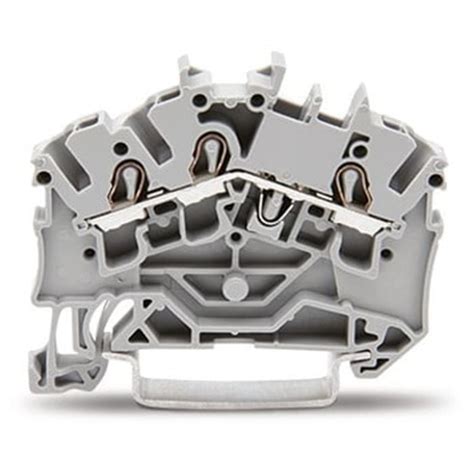 2002-6301 WAGO | WAGO 2002-6301 TOPJOB S Series Grey, 2.5mm², 1-Level ...