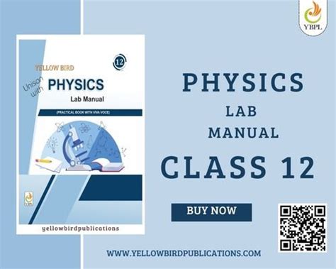 Exploring the Wonders of Physics: Class 12 Physics Lab Manual