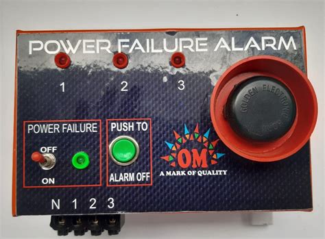 NISHANT LIGHT GALLERY Power Failure Alarm System with Backup : Amazon ...