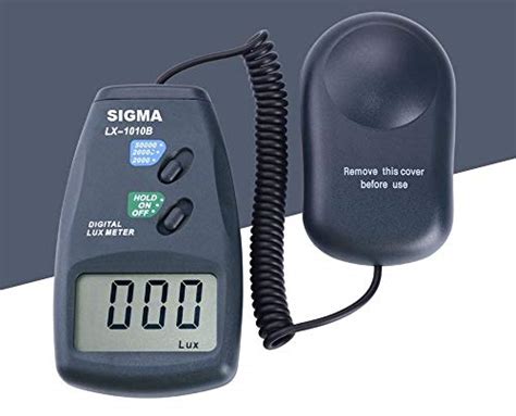 Sigma Instruments Digital Lux Meter (upto 50,000 Lux), with Calibration ...