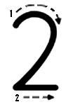 Image result for Write Number 2