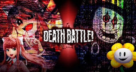 Image result for Flowey vs Monika