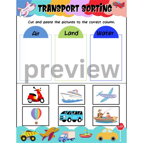 Transportation Vehicles for Kids 的图像结果