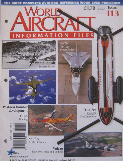 World Aircraft Information Files Issue 113 Douglas Dc 8 Cutaway ...