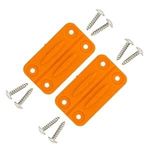 NeverBreak Parts - 2 Pack Orange Igloo Cooler Hinges Replacement with ...