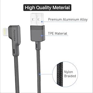 Portronics Konnect L 1.2M Fast Charging 3A 8 Pin USB Cable with Charge ...
