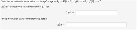 Image result for 2nd Order Initial Value Problem