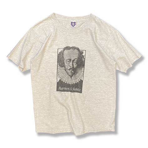 WILLIAM SHAKESPEARE FACE VINTAGE T SHIRT | BENJAMIN AUTHENTIC CLUB
