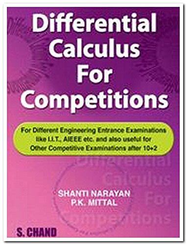 Buy Differential Calculus for Competetion Book Online at Low Prices in ...