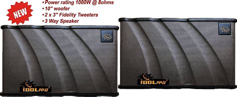 Buy IDOLpro IP-3900 2600W Mixing Amplifier with Bluetooth and 1000W ...