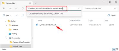 Image result for PST File Location