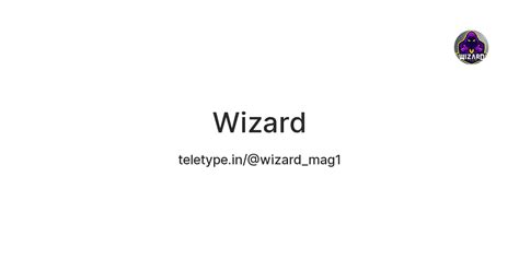 Wizard — Teletype