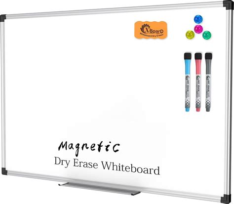 XBoard Magnetic Dry Erase Board/Whiteboard, 36 X 24 Inches, Double ...