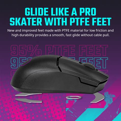 Buy Cooler Master MM712 Black Wireless Gaming Mouse