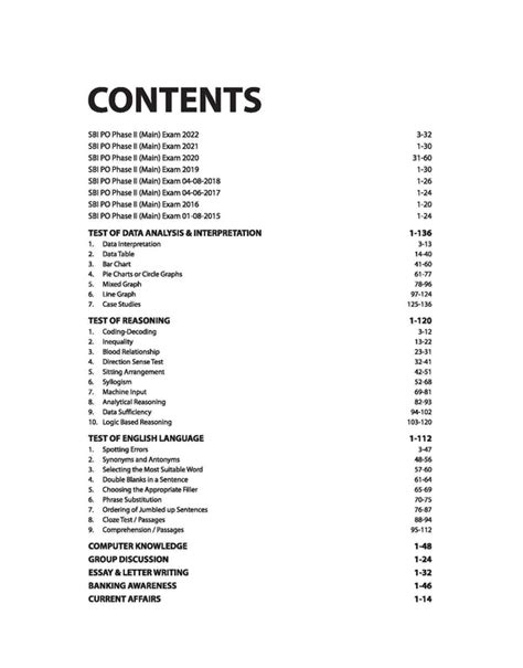 SBI PO Phase-2 Main Exam (2023-24) Study Guide | English Medium ...