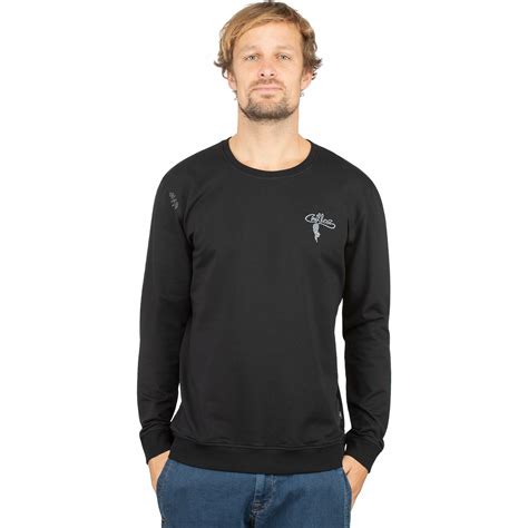Chillaz Hokkaido Chillaz Rope Pullover Men - black | BIKE24