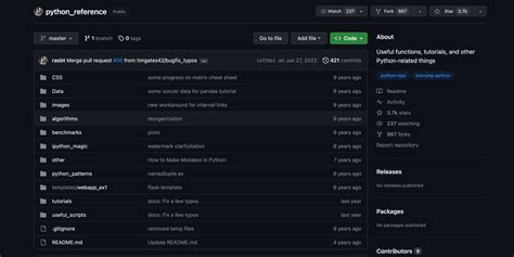 Python Git Repo 的图像结果