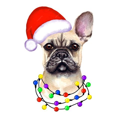 Christmas Frenchie