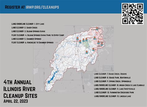 4th Annual Illinois River Cleanup — Illinois River Watershed Partnership